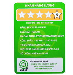 Điều hòa Daikin 1.5 HP FTKS35GVMV