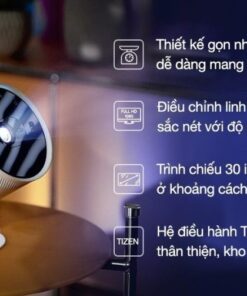 Máy Chiếu Smart Tivi 100 inch Bỏ Túi Samsung The Freestyle SP-LSP3BLA