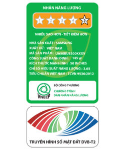 Alternative view of Smart Tivi Samsung 4K Crystal UHD 50 inch UA50BU8500