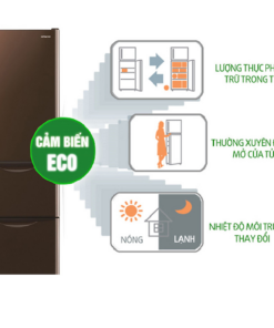 Alternative view of Tủ lạnh Hitachi Inverter 375 Lít R-SG38PGV9X GBW