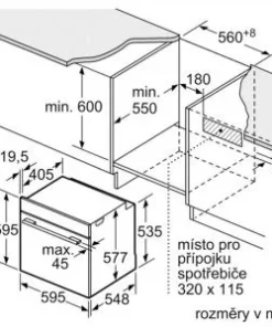 Alternative view of Lò nướng Bosch HRG635BS1 SERIE 8