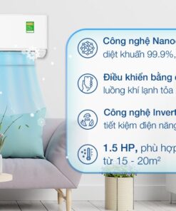 Alternative view of Máy lạnh Panasonic Inverter 1 HP CU/CS-XU9ZKH-8