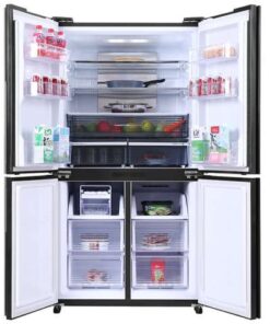 Alternative view of Tủ lạnh Sharp Inverter 525 lít SJ-FX600V-SL