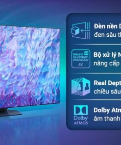Alternative view of Smart Tivi QLED 4K 98 inch Samsung QA98Q80C