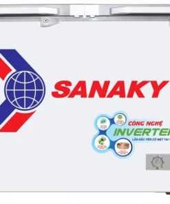 Tủ đông 1 ngăn 2 cánh 305 lít inverter Sanaky VH-4099A4K (mặt kính cường lực xám)