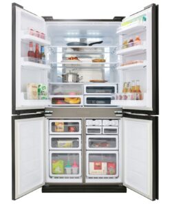 Alternative view of Tủ lạnh Sharp Inverter 605 lít SJ-FX688VG-BK