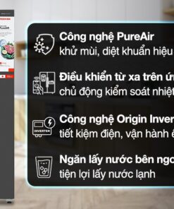 Tủ lạnh Toshiba Inverter 596 lít GR-RS775WI-PMV(06)-MG