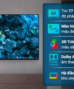 Google Tivi OLED Sony 4K 77 inch XR-77A80L