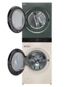 Alternative view of Tháp giặt sấy LG WashTower Inverter giặt 14 kg – sấy 10 kg WT1410NHEG